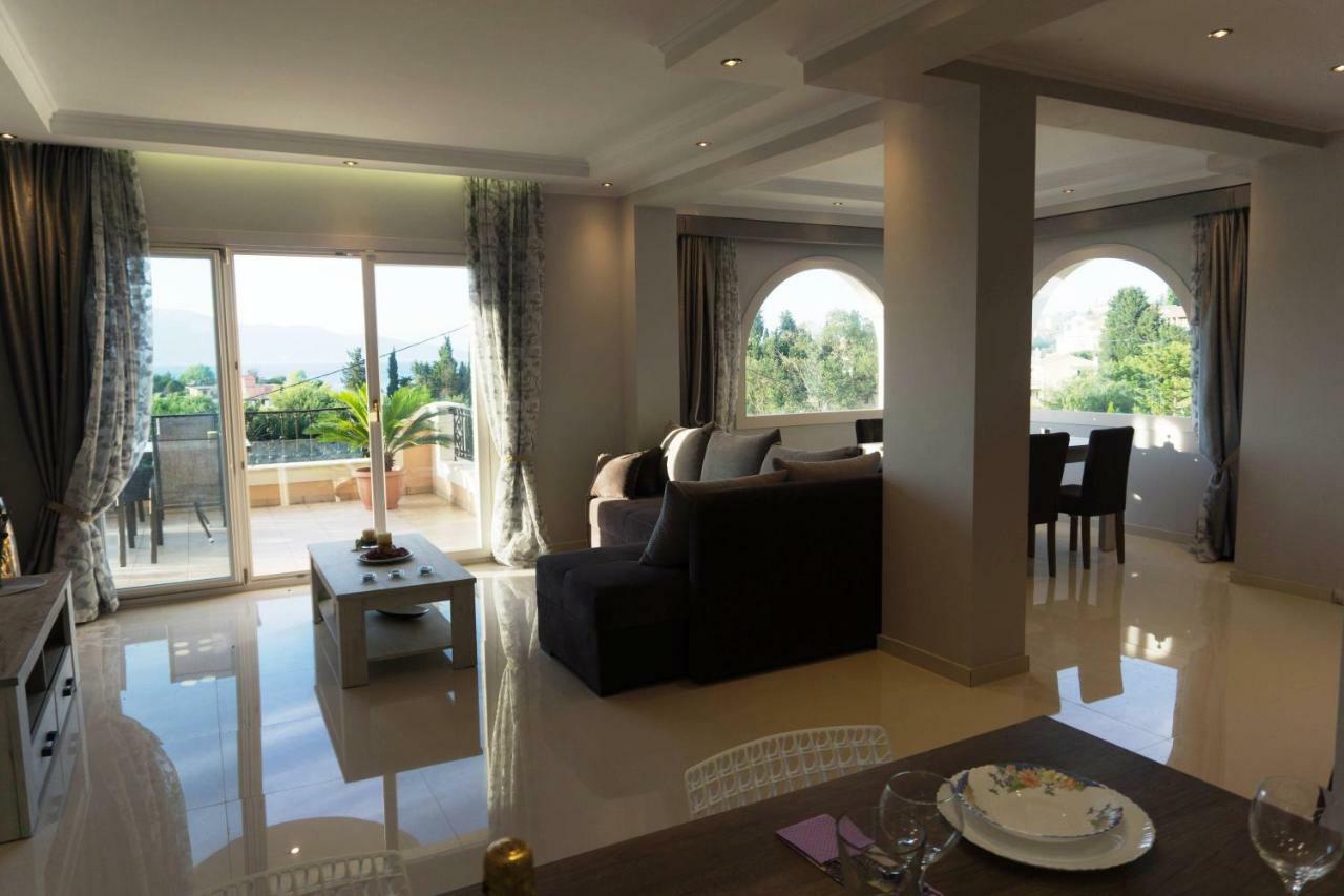 Sunshine Home 3 With Sea View Alepou Exterior photo
